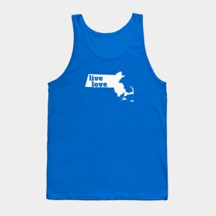 Massachusetts - Live Love Massachusetts Tank Top